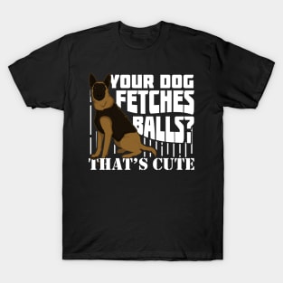 German Shepherd Police Dog Officer Gift T-Shirt